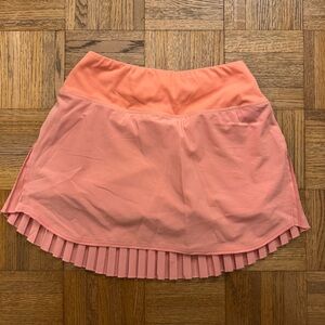Beleaf LIKE NEW Coral Pleated Tennis Skirt